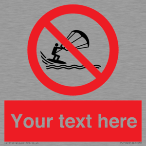 Custom No kite surfing